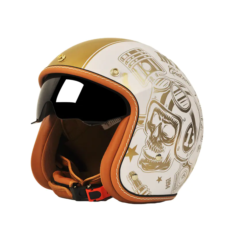 Motokrosová přilba MT901 DOT Certified Retro Open Face Motokrosová přilba