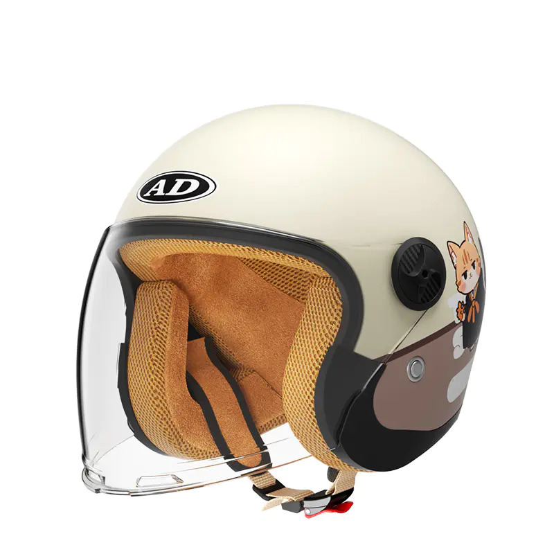 Motokrosová přilba 707 Kids Retro Open Face Motokrosová přilba ABS