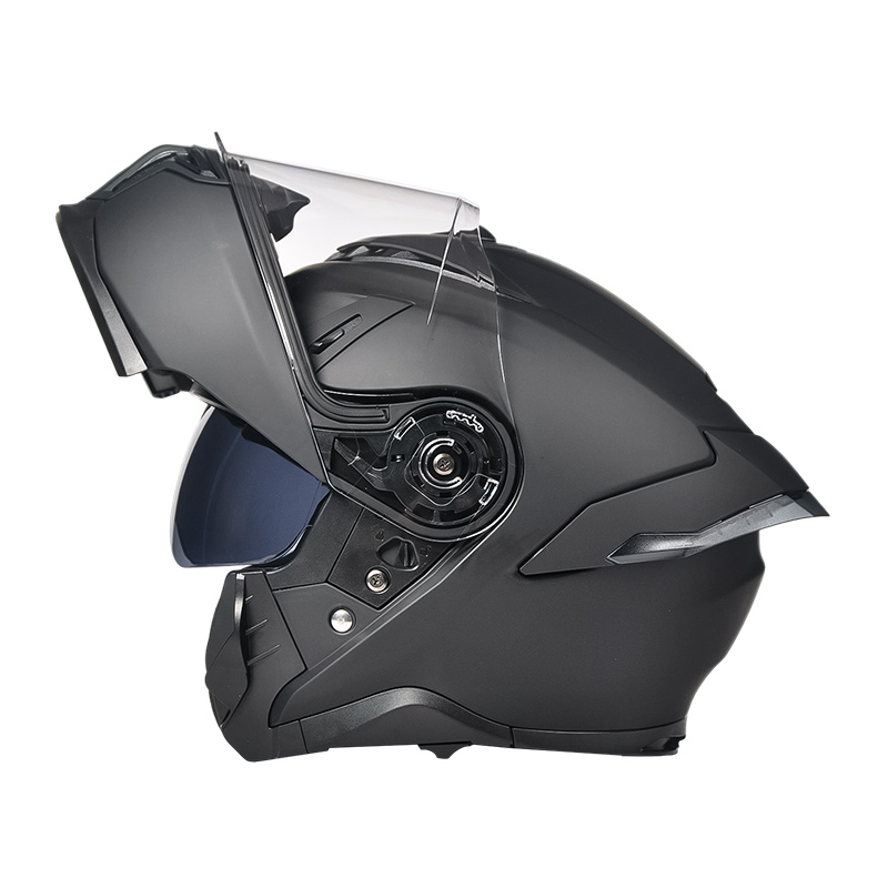Motokrosová modulární helma LP001 Double Visors Flip Up